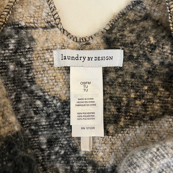 Laundry By Design Wrap Poncho Cape Women’s - Picture 3 of 3